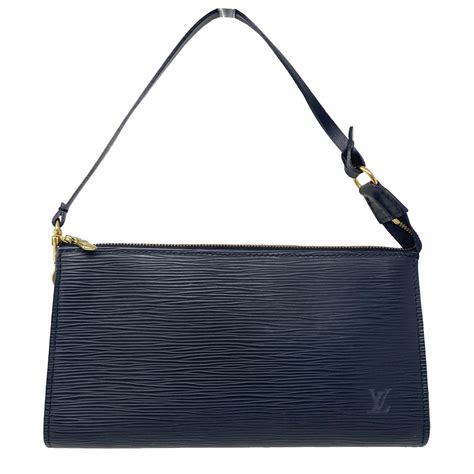 lv epi pochette black|louis vuitton pochette louise epi.